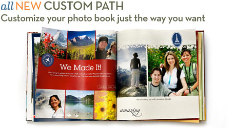 You customize your photobook-page by page